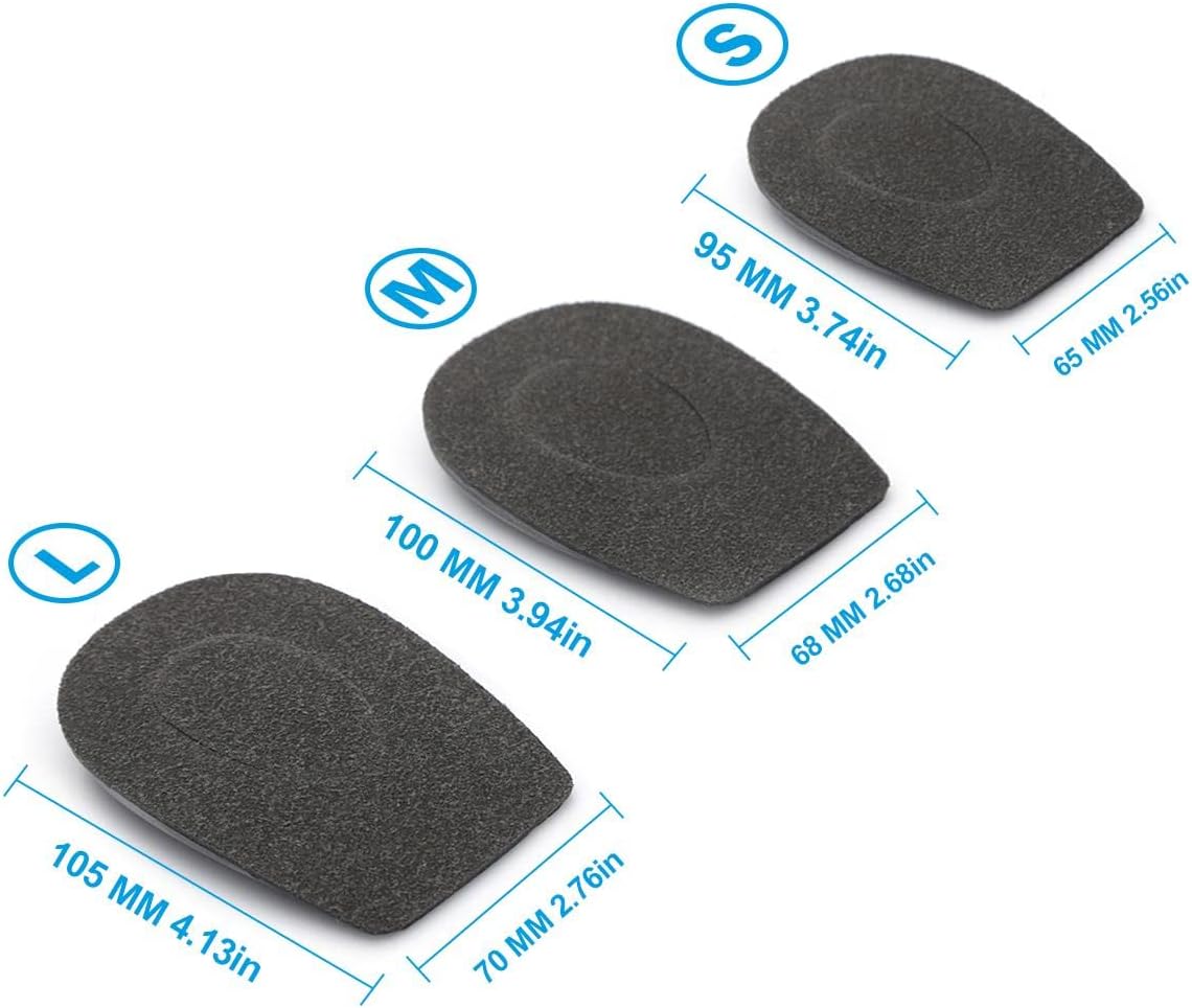 Orthopedic Heel Supports for Heel Pain Insoles for Women and Men Plantar Fasciitis